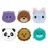 Reusable Animal Snack Bags - 6 Pack