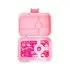Tapas 4 Compartment Tray - Bon Appetit pink