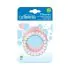 Beaded teether Rings - Gray/Pink/White