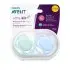 Ultra Air Pacifier 2 Pack - 0-6M Green/Blue