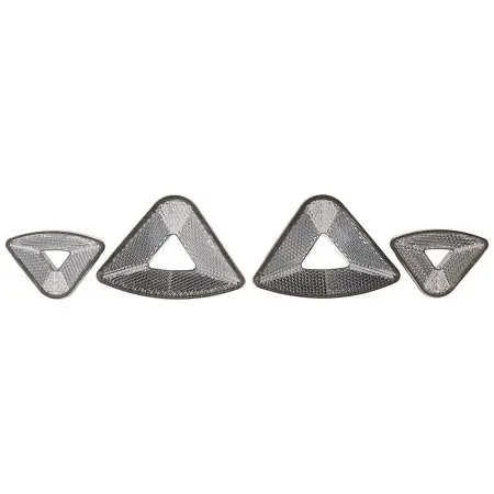 Vista Snap On Wheel Reflector Clear 0237