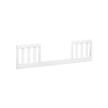 Emory Farmhouse Toddler Rail Linen White