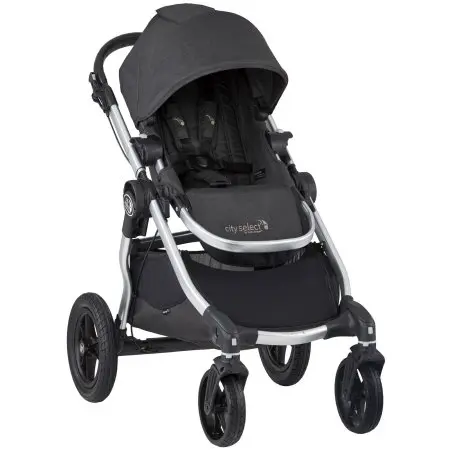City Select Stroller Silver Frame Jet