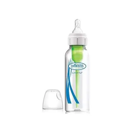 Options Narrow Neck Glass Bottle 8oz SB81003-P4