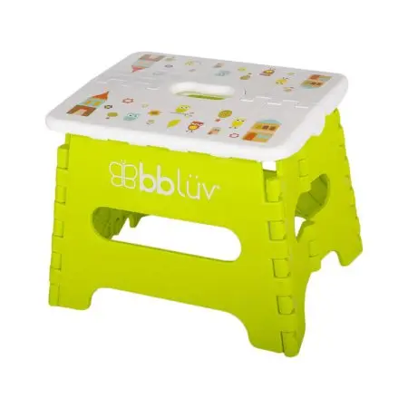 Step Folding Step Stool - Lime