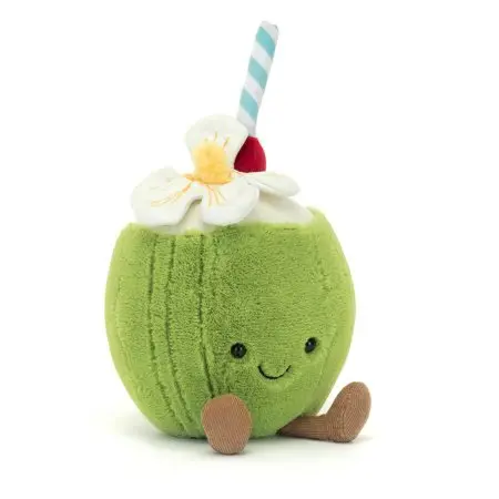Jellycat Amuseable Aruba Coconut A2CND 670983161830 Tjskids.com
