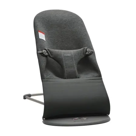 Babybjorn Bouncer Bliss, Dark Gray Frame - 3D Jersey, Charcoal