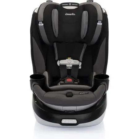 Evenflo GOLD Revolve360 SLIM  Rotational Convertible Car Seat - Obsidian