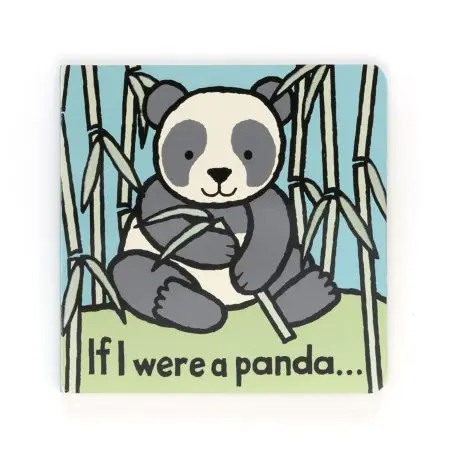 Jellycat If I Were A Panda Book BB444PDA 670983135732 Tjskids.com
