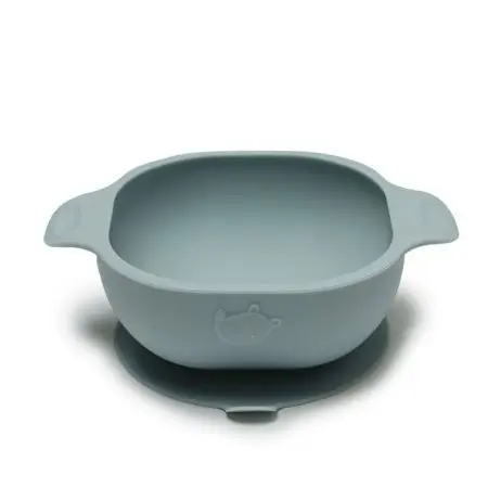 Silicone Snack Bowl - Elephant/Blue