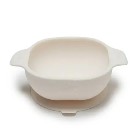 Silicone Snack Bowl - Llama/Cream