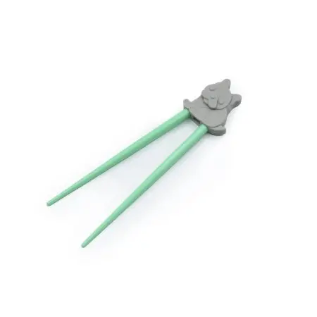 Melii	Learning Chopsticks with Case - Bulldog	70014 790693700140 Tjskids.com 
