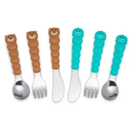Melii 6 piece Utensil Set SharkBear