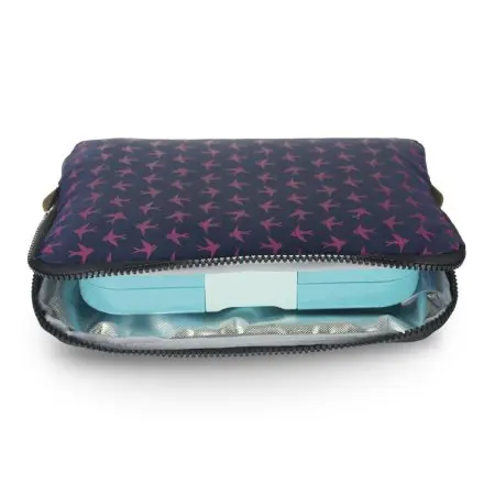 Yumbox Poche Insulated Sleeve - Navy Bird NP-T-201608	X0015IBOKR Tjskids.com
