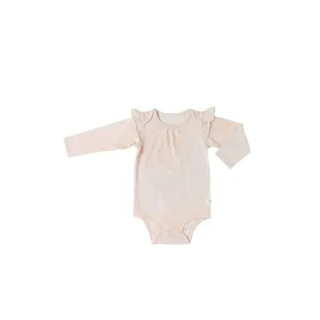 GirlS Long Sleeve Bodysuit In Tencel - Rainbow Dye