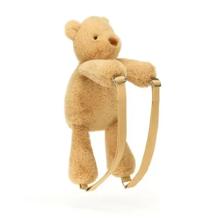 Jellycat Smudge Bear Backpack	SMG2BBP 670983156102 Tjskids.com
