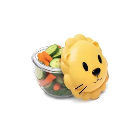 Melii Snack Container Lion	10300 790693103002 Tjskids.com
