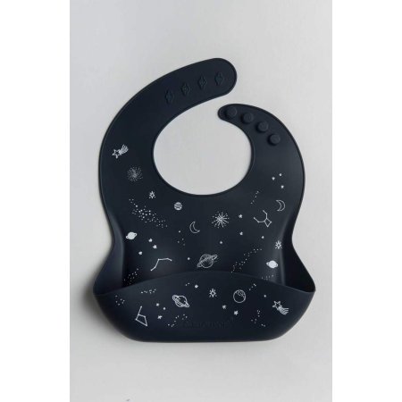 Silicone Bib - Space