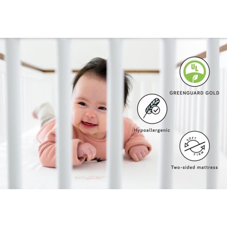 Pure Core Crib Mattress with Dry Waterproof Cover