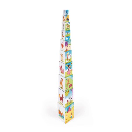 Life At The Farm Triangle Stacking Pyramid