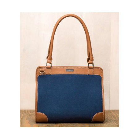 Little Unicorn  Petite Manifest Diaper Bag - Denim UD080	812967021833 Tjskids.com
