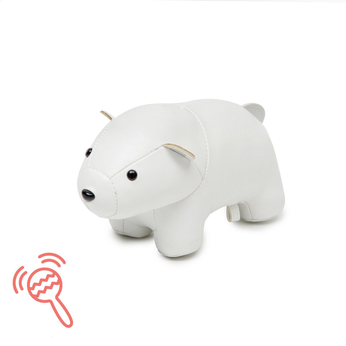Tiny Friends (Rattle) - Nathan the Polar Bear