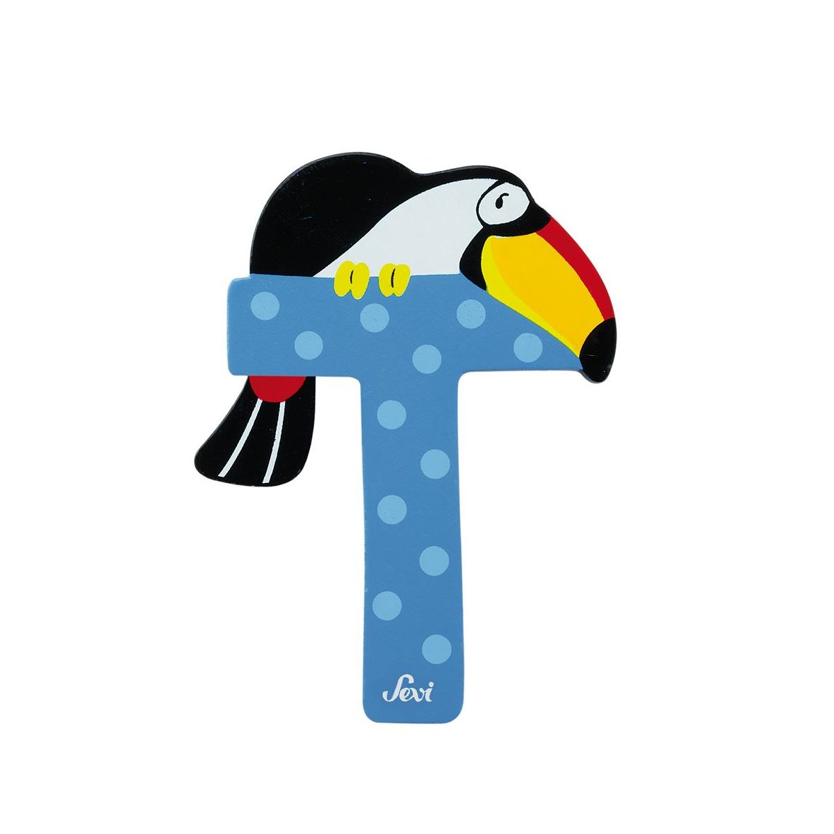 Animal Wooden Letter - T