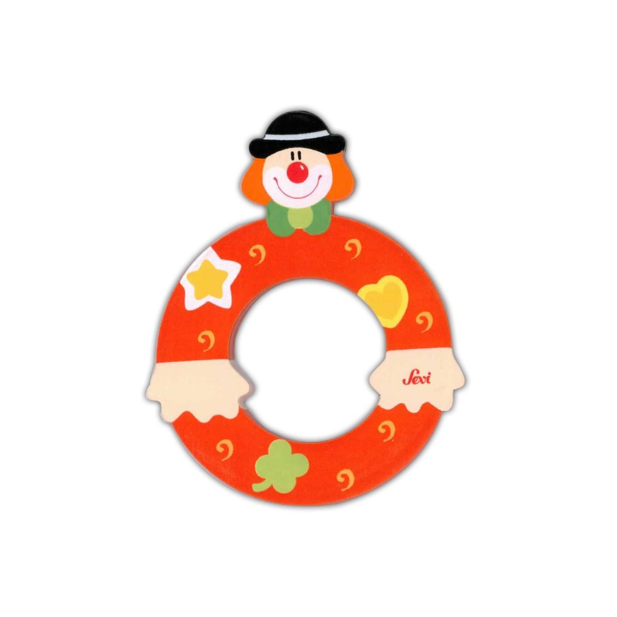 Clown Wooden Letter - O