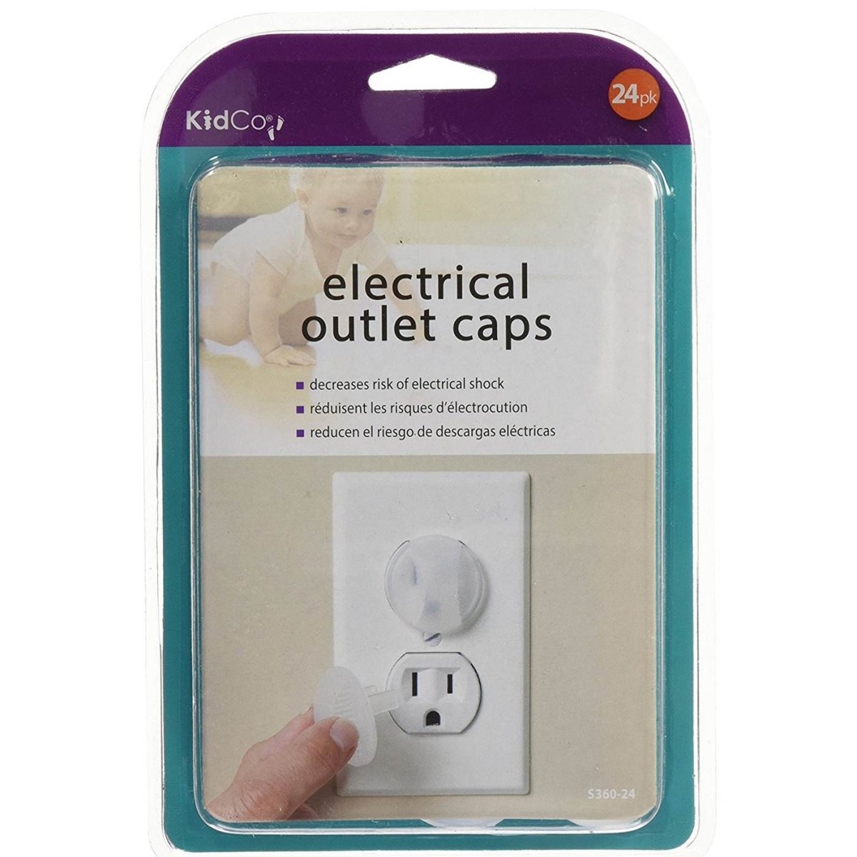 Electrical Outlet Cap 24 Pack