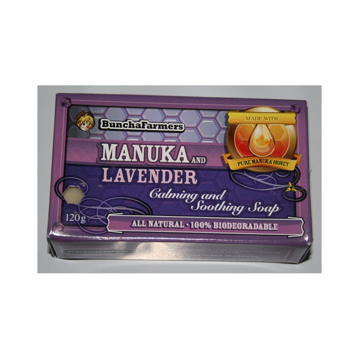 Manuka Soap - Honey And Lavender 120g