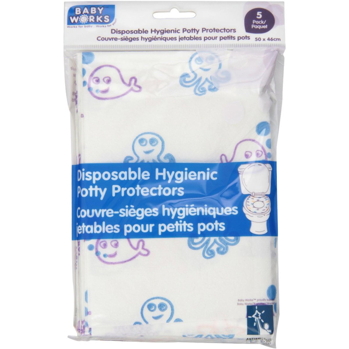 Disposable Hygienic Potty Protector 5 pack
