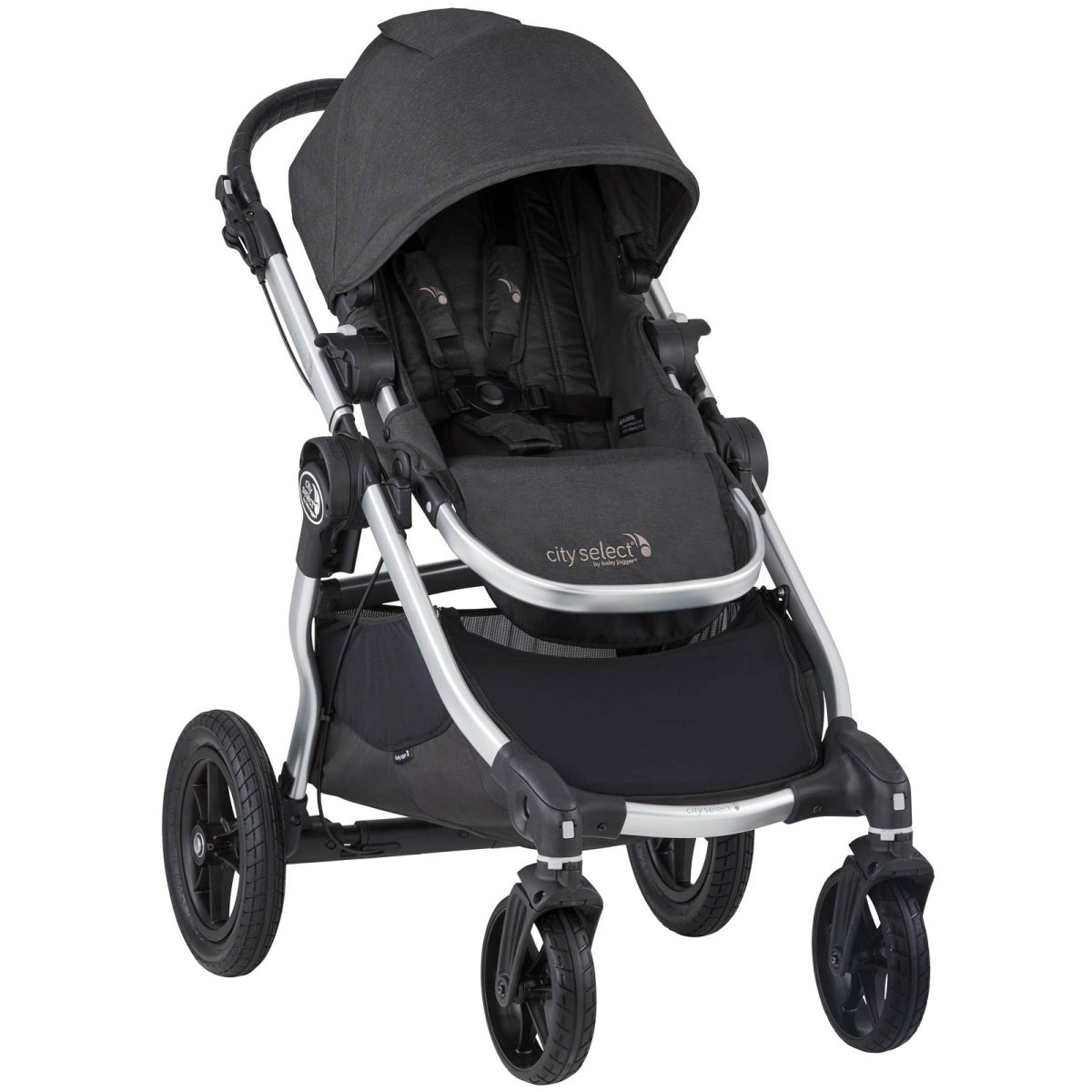 City Select Stroller Silver Frame - Jet