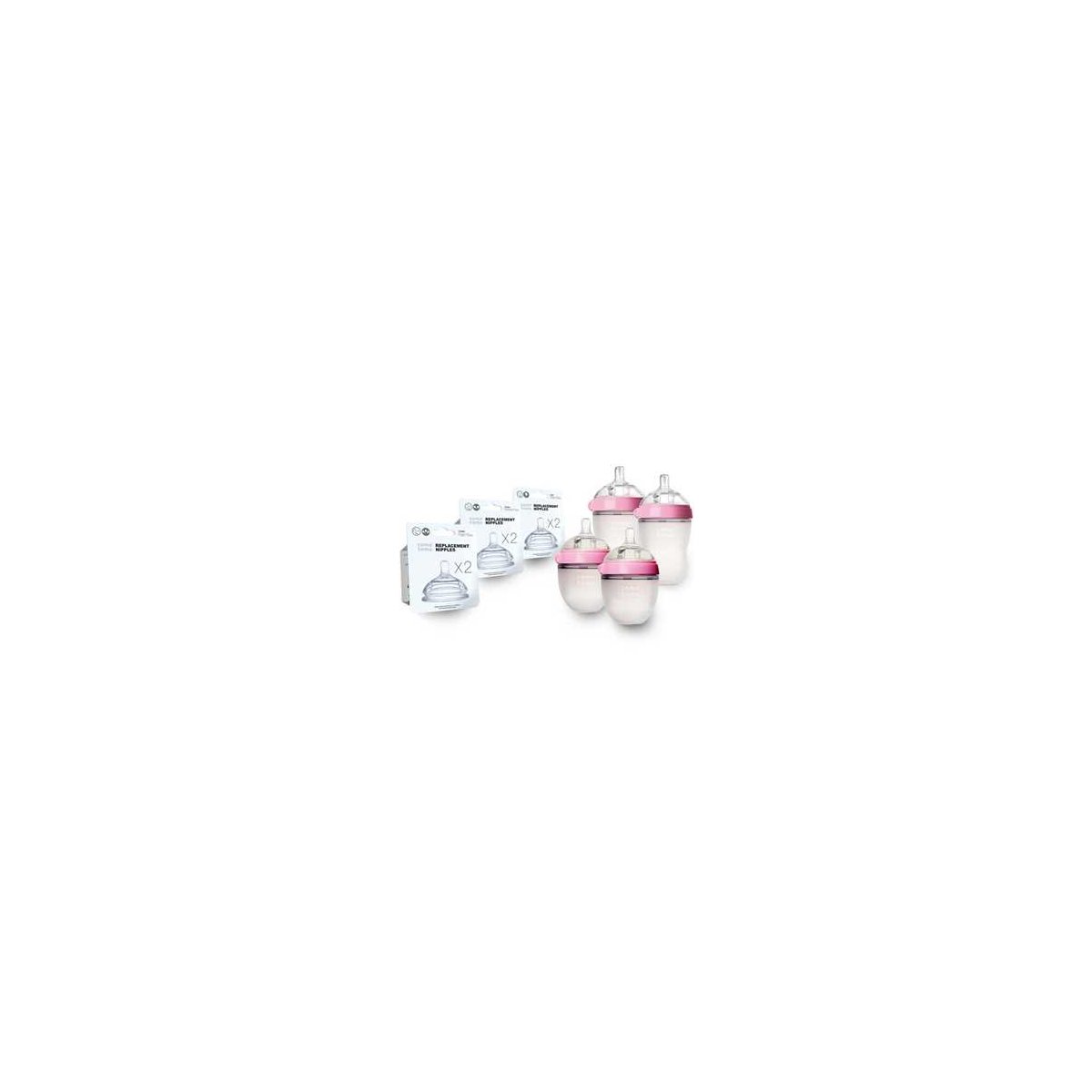 Baby Bottle Bundle Pink