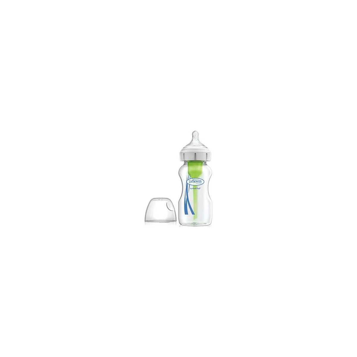 Options+ Wide Neck Glass Bottle 9oz