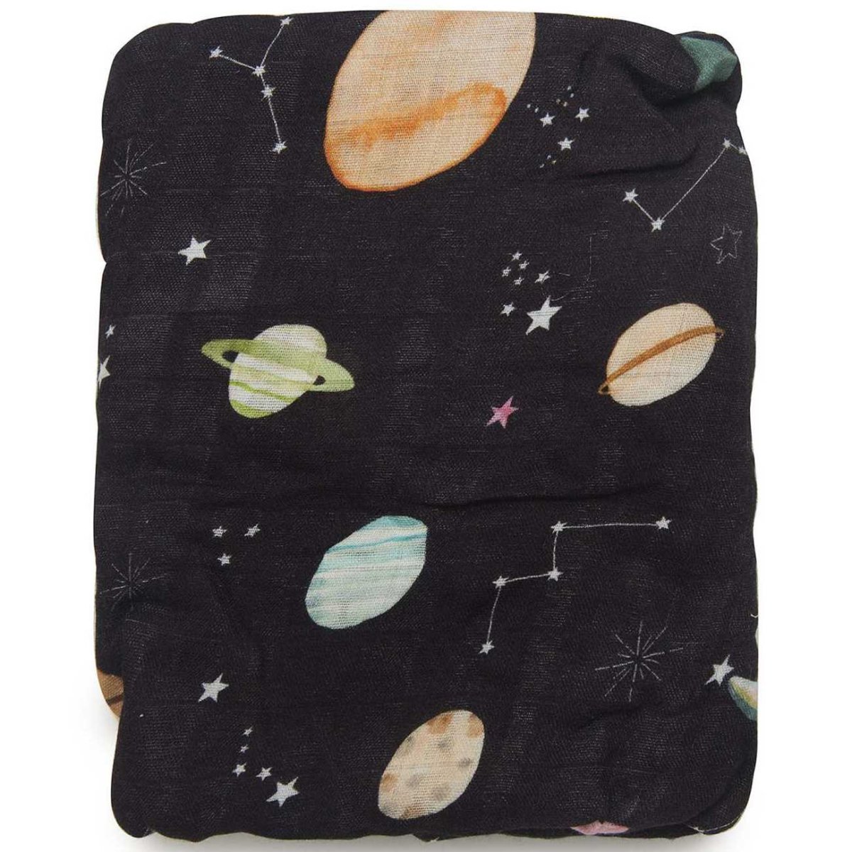 Fitted Crib Sheet - Planet