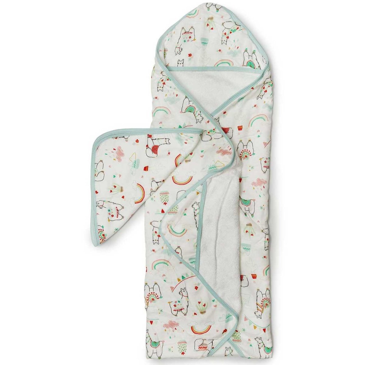 Hooded Towel Set - Llama