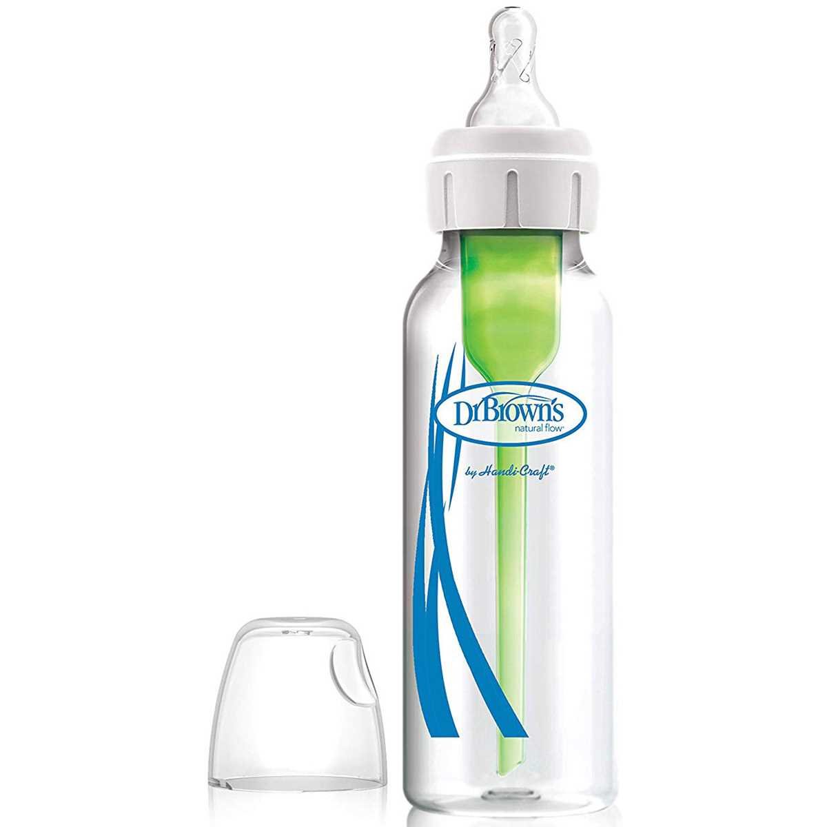 Options Narrow Neck Glass Bottle 8oz