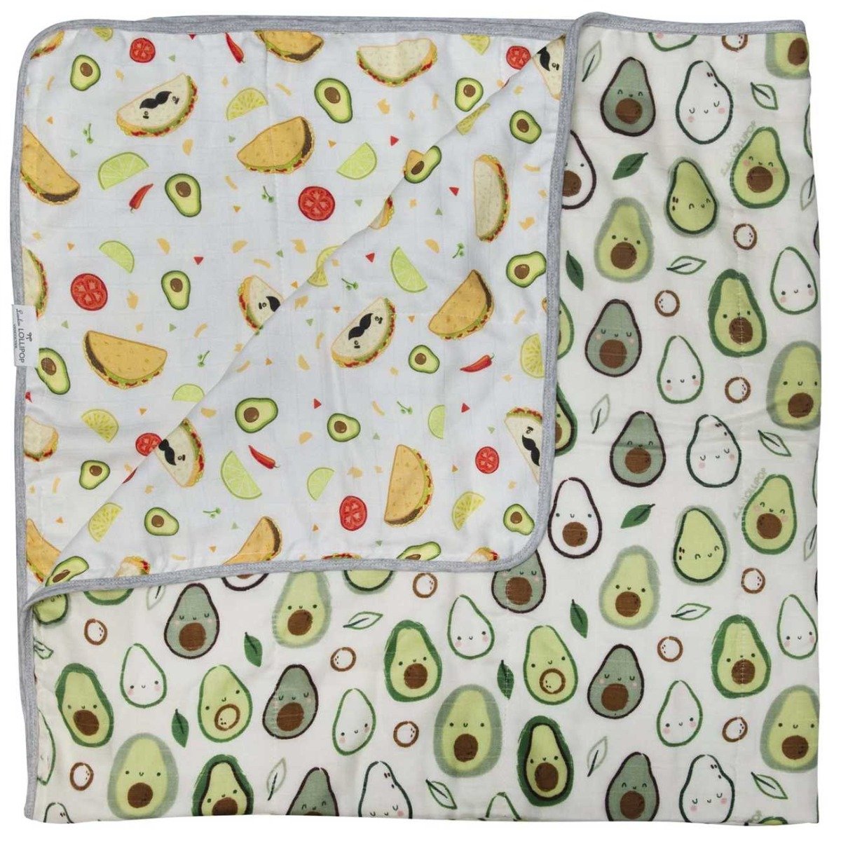 Muslin Quilt - Avocado