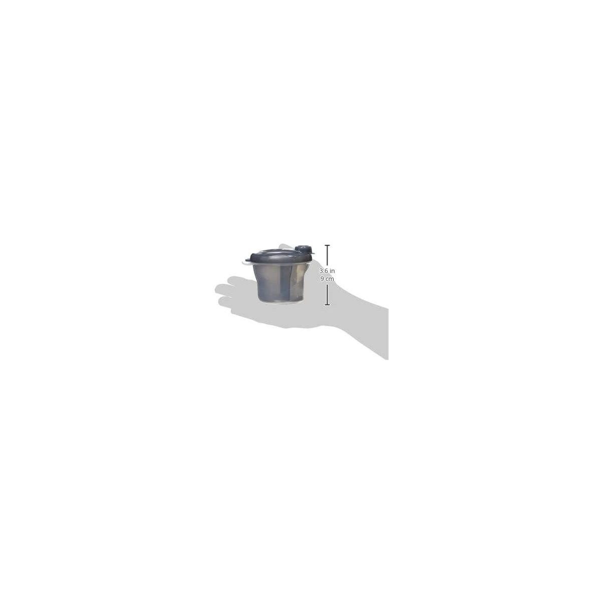Formula Dispenser And Snack Cup - Grey