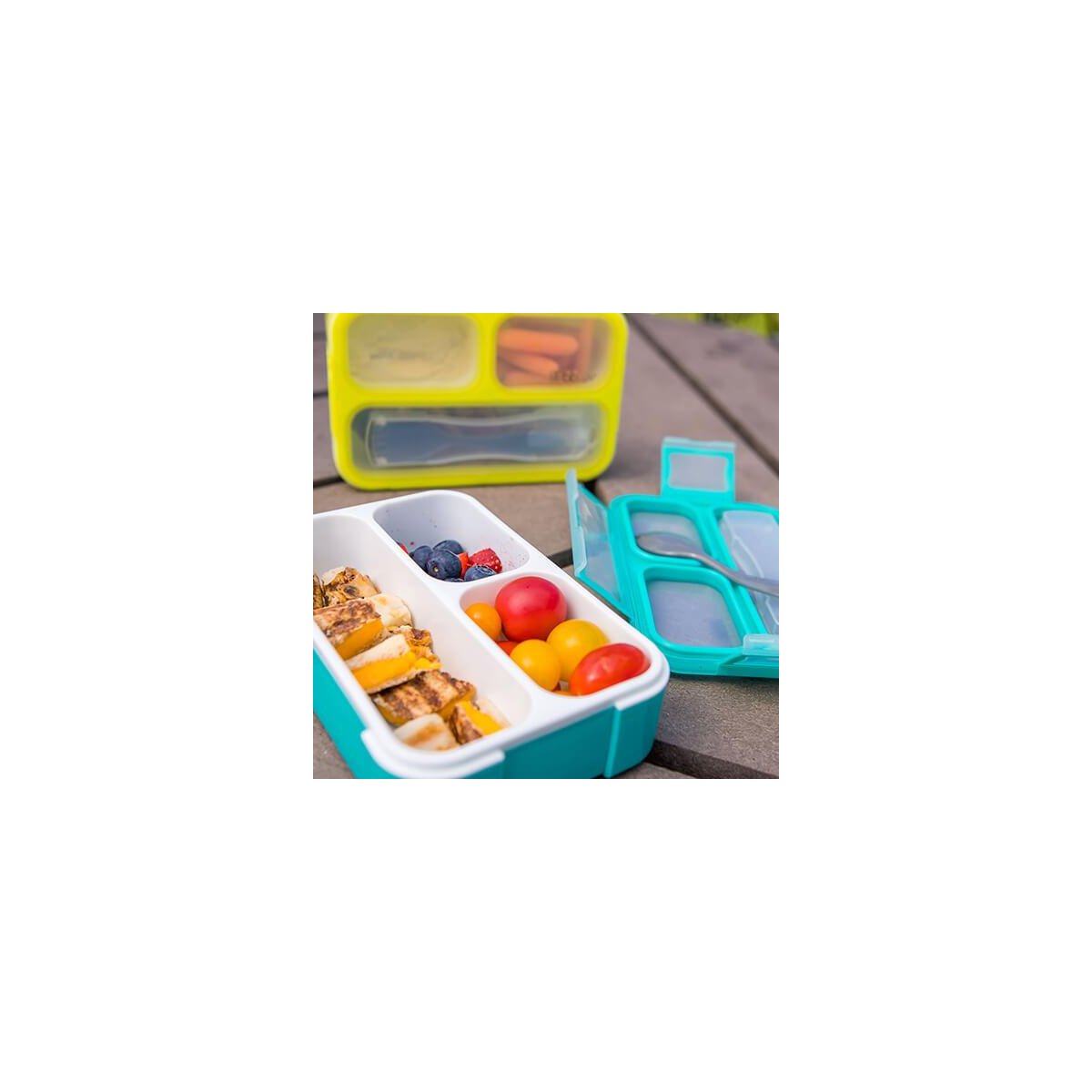 Bento Lunch Box - Aqua