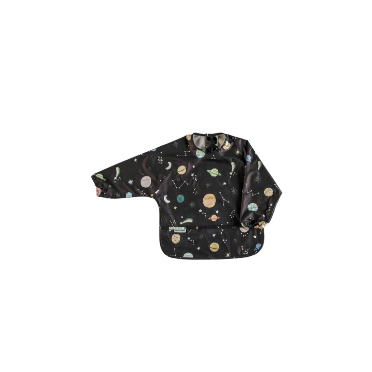 Long Sleeve Waterproof Bib - Planets