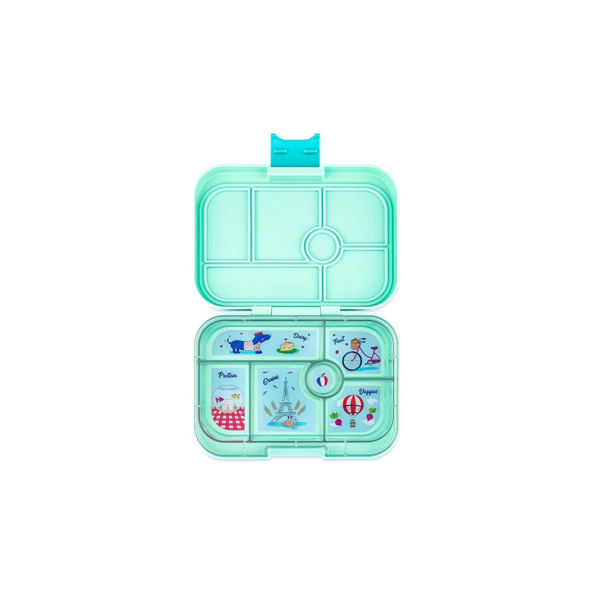 Original 6 Compartment - Serene Aqua