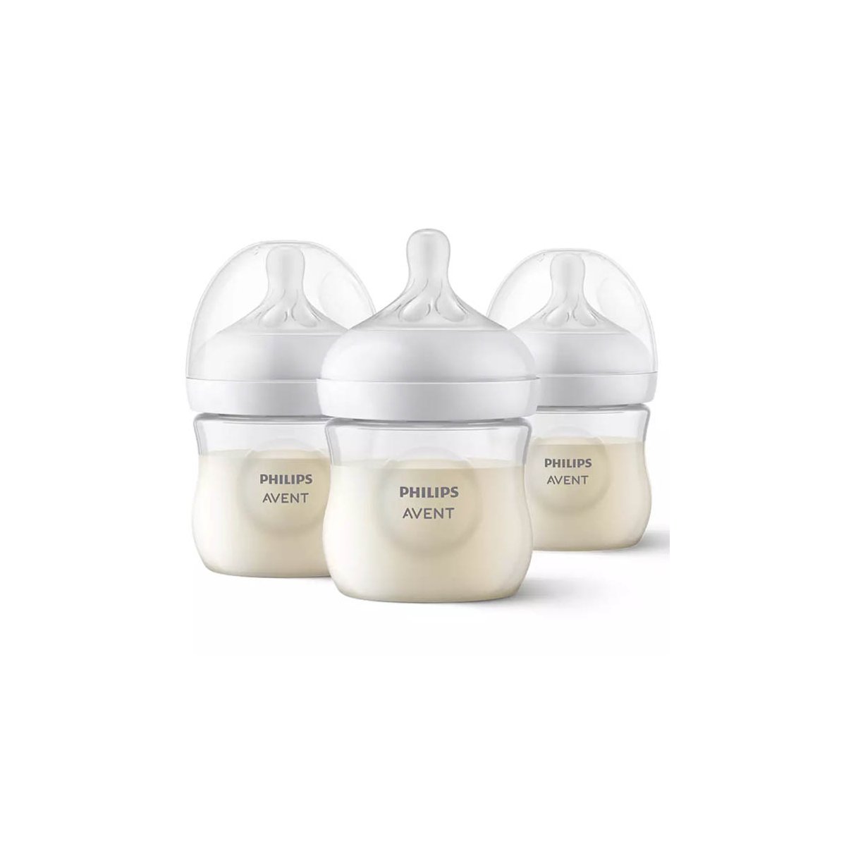 Natural Wide Neck Baby Bottle 4oz 3 Pack