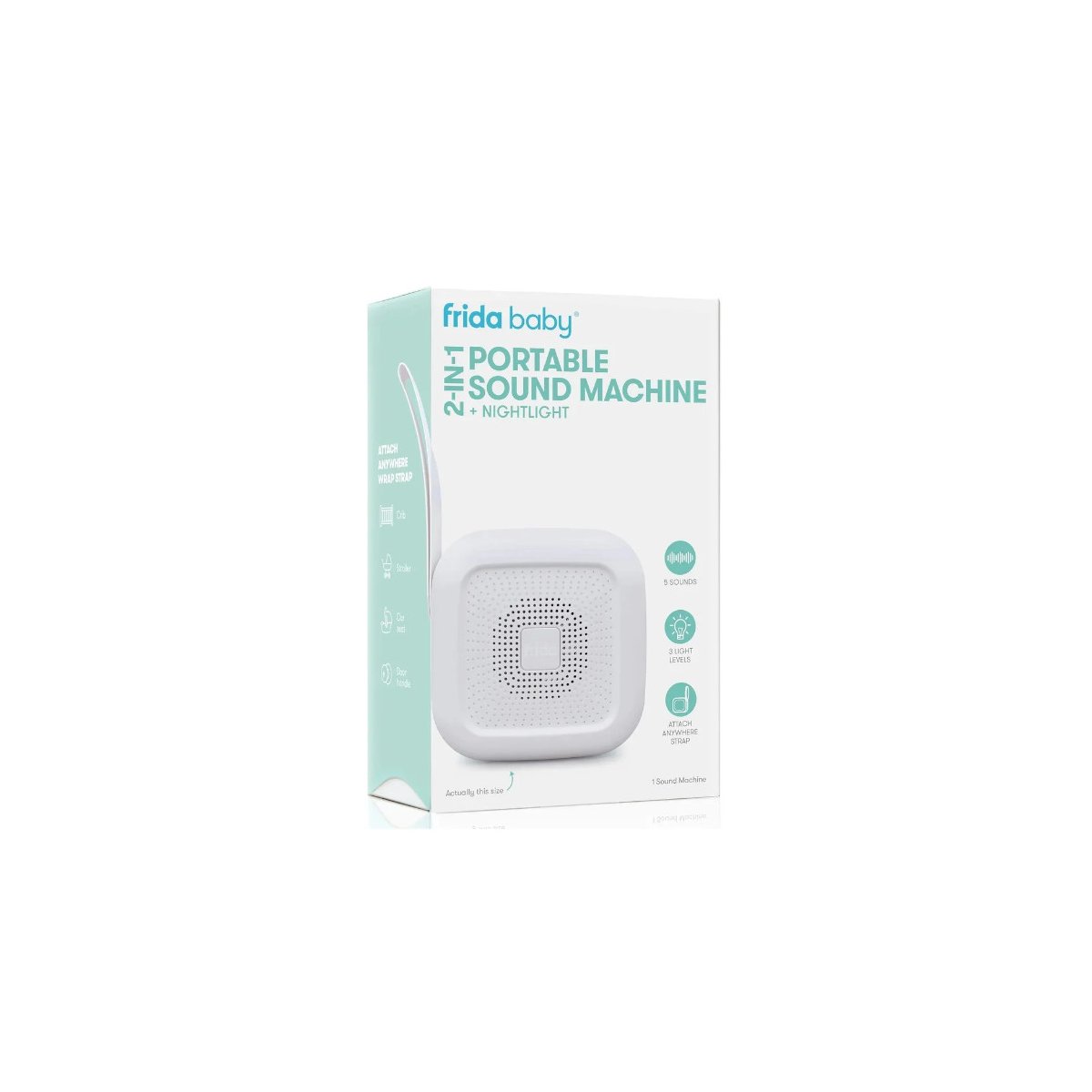 2-in-1 Portable Sound Machine & Nightlight
