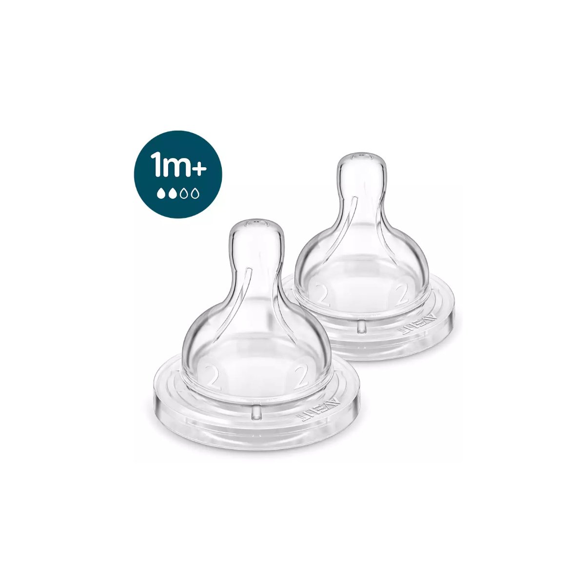 Anti-colic Bottle Flow 2 Nipple 2pk