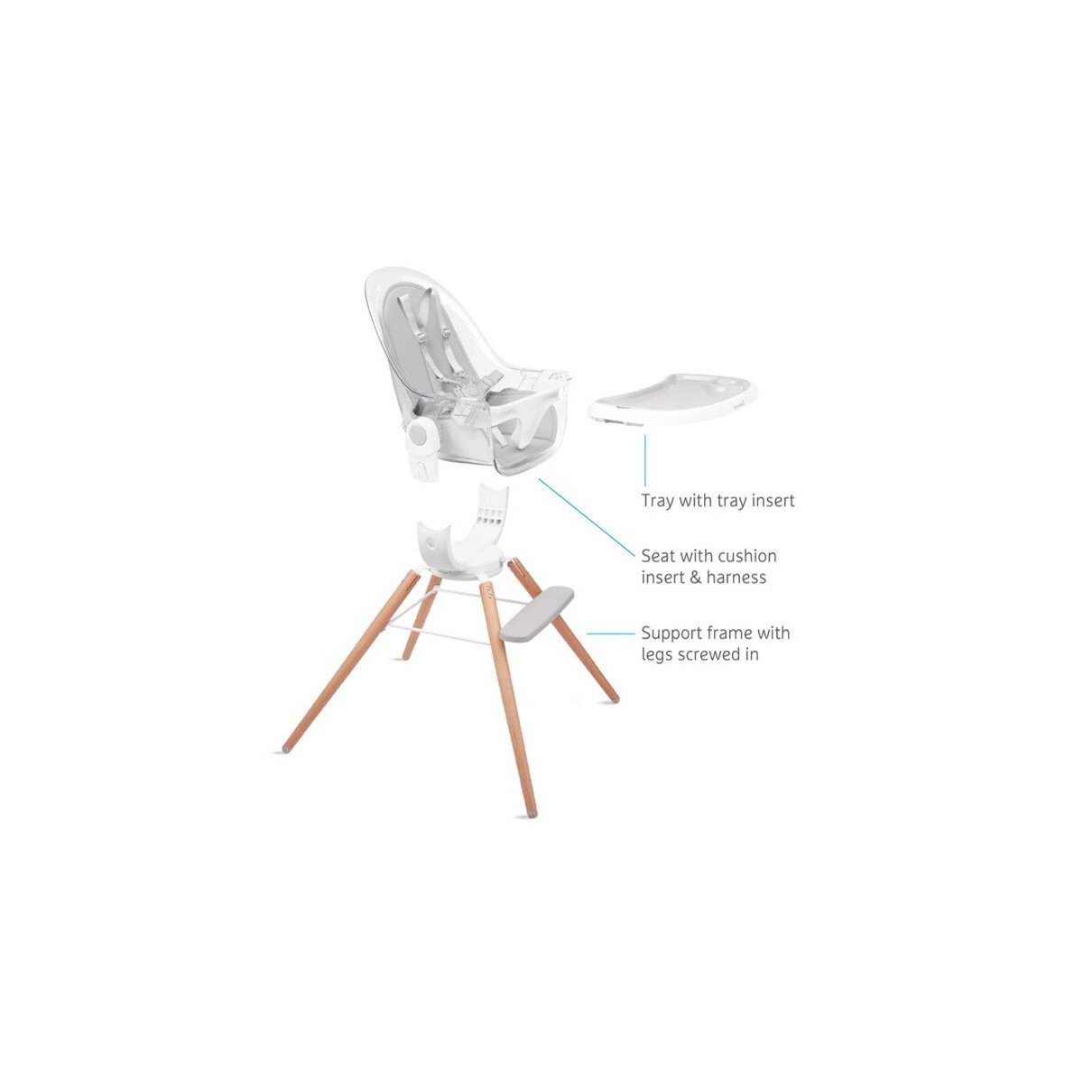 360 Cloud High Chair