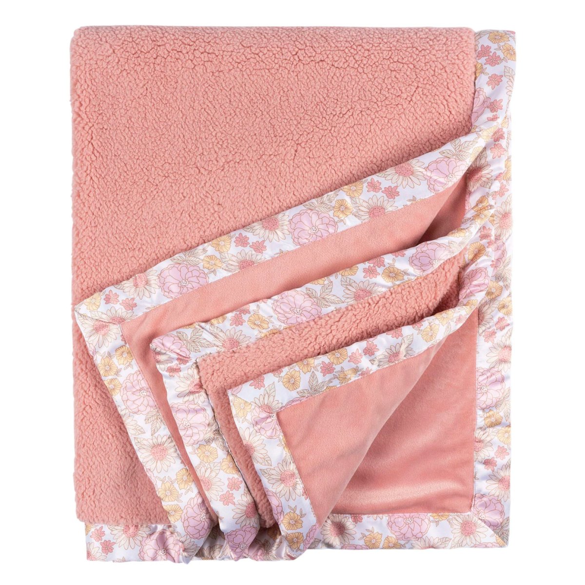 2 Ply Blanket - Retro Floral