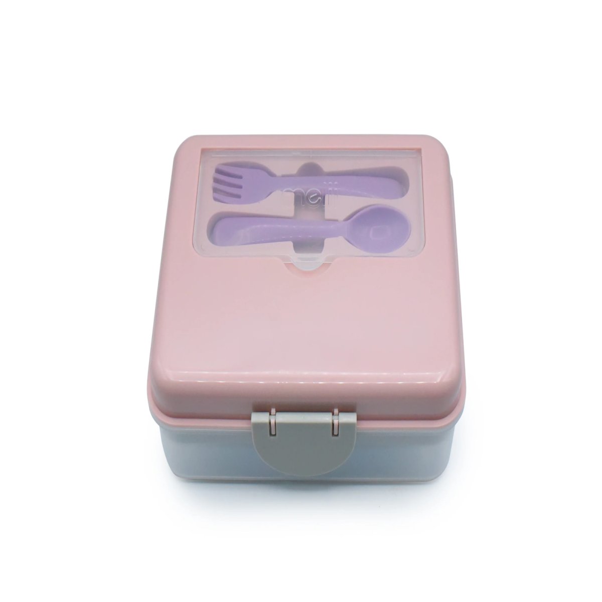 2 Tier Bento - Pink, Purple, Grey