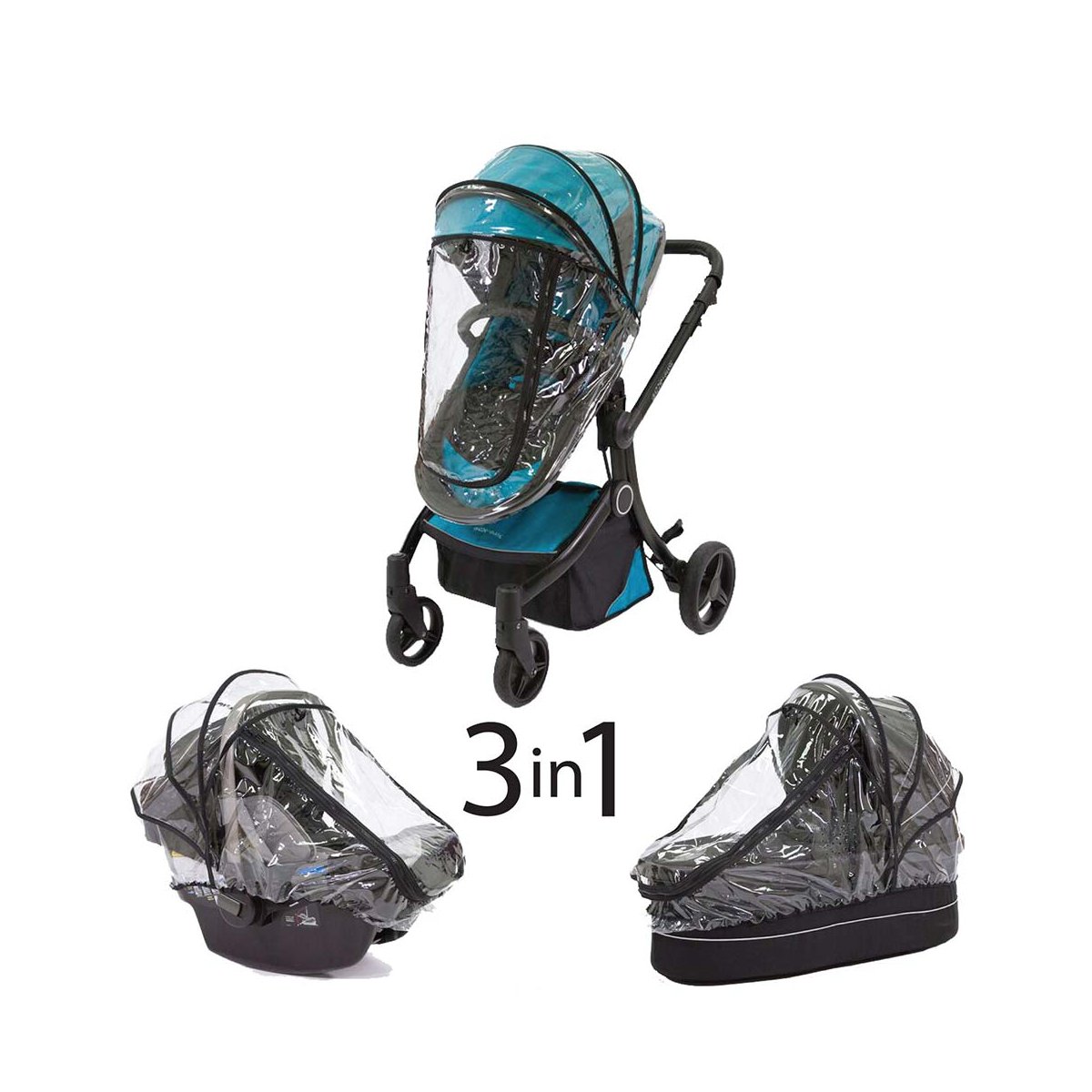 3 in 1 Rain Cover