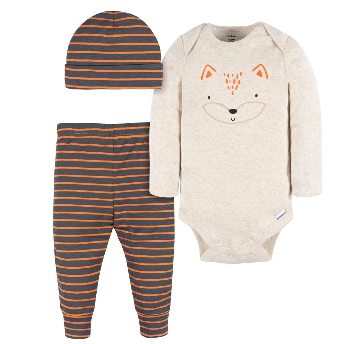 3 Piece Bodysuit, Cap + Pant - Adventure